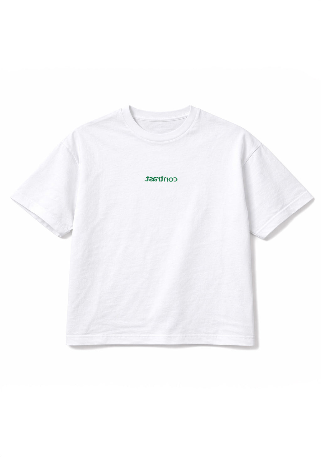 our white tee - contrast.